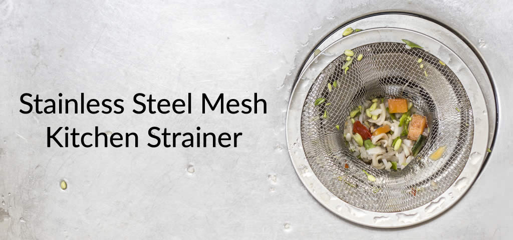 Stainless Steel Mesh Kitchen Sink Strainer