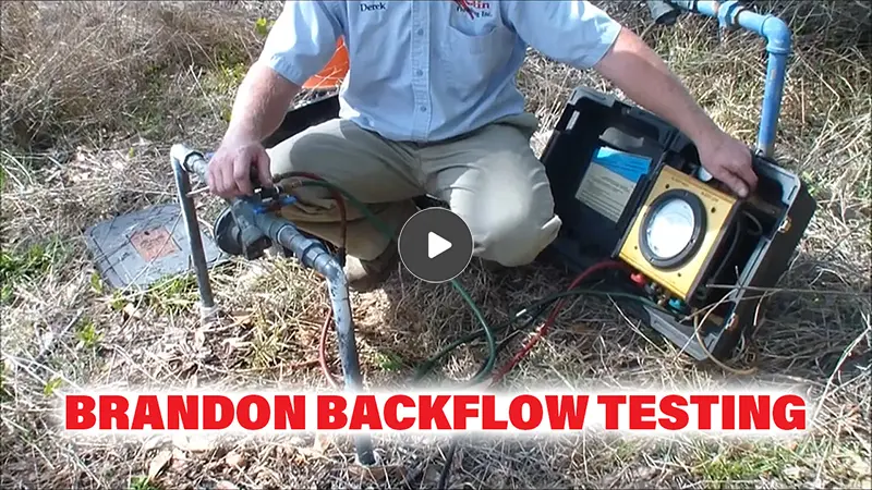 Brandon Florida Backflow Testing Video