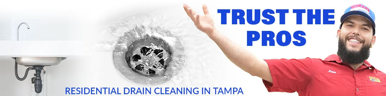 Residential Drain Cleaning In Tampa Trust The Pros